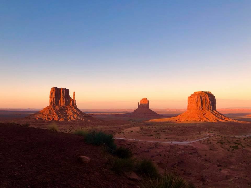 Early mornings at Monument Valley, Arizona